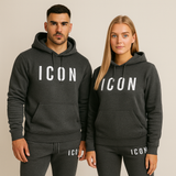 Passendes Hoodie- Und Jogginghosen-Set - Fynn – Dunkelgrau
