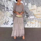 Philadelphia™ Kleid mit Lagen-Effekt – Grau