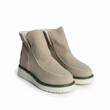 Nova | Blockabsatz Gepolstert Stiefel – Beige
