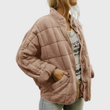Marlene | Gefütterte Jacke – Beige