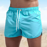 VINCENT | KURZE HERREN-BADEHOSE – Blau
