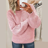 Geneva – modischer Pullover mit luxuriöser Weichheit – Rosa