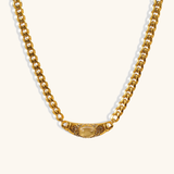 Vintage Isabella Halskette – Citrin