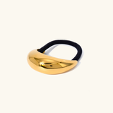 Mini-Kuppel-Pony-Manschette – Gelbgold