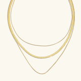 Zafina Gold Halskette – Gelbgold