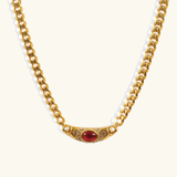 Vintage Isabella Halskette – Gelbgold