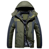 Warme, wasserdichte Winterjacke für Männer - Matthias – Grün