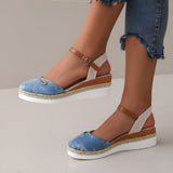 Sandalen Damen – Stilvolle und Bequeme Orthopädischen Sandalen – Hellblau