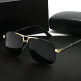 ShadeCraft – Polarisierte Sonnenbrille im Retro Stil – Gold