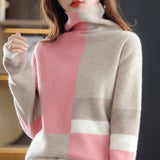 LOUISE – Damenpullover für stilvolle Wärme – Rosa