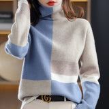 LOUISE – Damenpullover für stilvolle Wärme – Blau