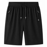 Iron™ Shorts aus Premium-Baumwolle mit kühlender Technologie – Schwarz