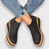Alvaya – Alltagstaugliche Keilstiefeletten mit Stil – Schwarz