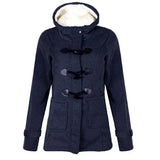Samantha - jacke mit kapuze – Lilablau