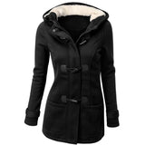 Samantha - jacke mit kapuze – Schwarz