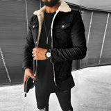 Sven – elegante jeansjacke – Schwarz
