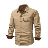 Stoeres Herrenhemd - Lars – Khaki