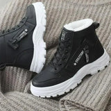 Karen – wasserdichte damen-winterstiefel mit weichem Innenfutter – Schwarz