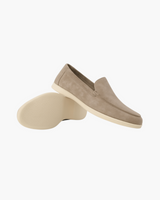 Arthur - Leder Wildleder Loafer – Khaki