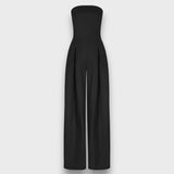 Elarine – Eleganter Jumpsuit – Schwarz