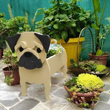 Blumentopf von Mops – Braun