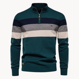 Pullover Mit Halbzipper - Keanu – Grün