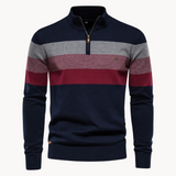 Pullover Mit Halbzipper - Keanu – Blau