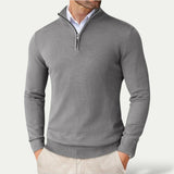 Pullover Mit Halbzipper - Sami – Grau