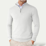 Pullover Mit Halbzipper - Sami – Weiß