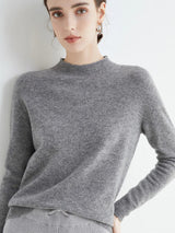 Eleganter Damenpullover für einen stilvollen Auftritt – Grau