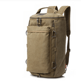 DUBLIN | Wasserdichter Segeltuch-Rucksack – Khaki (Fast ausverkauft)