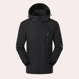 Leopold - stylische herrenjacke für einen trendigen look – Schwarz
