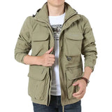 ROGERS - Wasserdichte Herbstjacke für Männer – Grün
