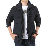ROGERS - Wasserdichte Herbstjacke für Männer – Schwarz