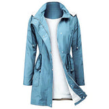 Noor – windjacke für damen – Himmelblau