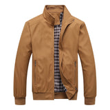 Rainer | Moderne Übergangsjacke – Khaki