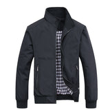 Rainer | Moderne Übergangsjacke – Schwarz