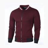 Eddy - stylischer cardigan – Weinrot