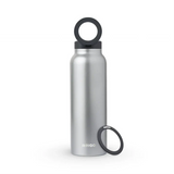 FlaschenDock™ Schlürfen und Blättern – SILBER