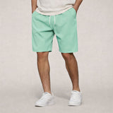 Robert | Elastischer Bund Helle Kordel Shorts – Light Grün