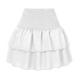 Rose | Stylischer Sommerrock Mini – Weiß
