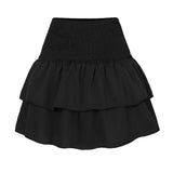Rose | Stylischer Sommerrock Mini – Schwarz