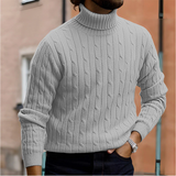 Rollkragenpullover Für Herren - Alessandro – Hellgrau