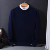 Rundhals-Pullover Mit Langen Ärmeln - Jamie – Dunkelblau