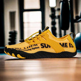 Jan | Leichte und rutschfeste Unisex Barfußschuhe – Gelb