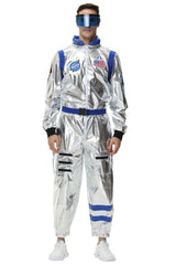 Weltraum-Astronaut Halloween Kostum – Blau-4