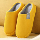 Unisex Warme Hausschuhe | Gemütlich – Gelb