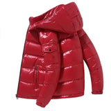 Puffer-winterjacke für herren – kurt – Rot