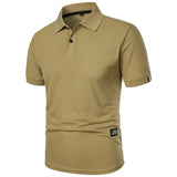 Horatio - Knitterfreies Sommer-Poloshirt – Khaki