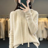 Hanna - Sanfter Winter in Merinowolle – Beige